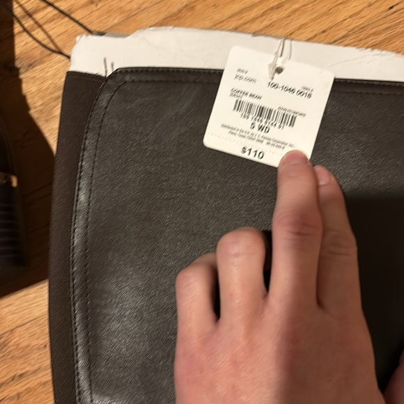 Liz Claiborne Riding Boots women size 5 wide coffee bean color leather NWT - Picture 7 of 8